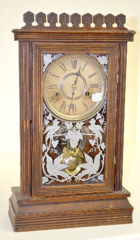 Gilbert Walnut "Mahuta" Kitchen Clock — Antique Clocks Price Guide