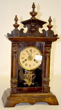 Junghans 30 Hour T&S w/Alarm Mantel Clock — Antique Clocks Price Guide