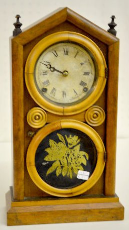 Ingraham "Doric" Wood Mantel Clock — Antique Clocks Price Guide