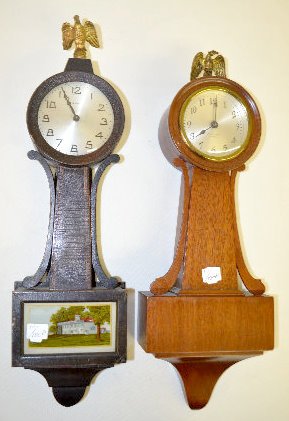 Seth Thomas & New Haven Miniature Banjo Clocks — Antique Clocks Price Guide