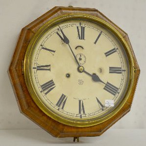 New Haven Hexagon Lever Clock, 14" — Antique Clocks Price Guide