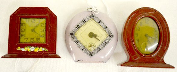 3 New Haven Novelty Clocks — Antique Clocks Price Guide