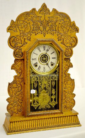 Gilbert Oak Navy No. 24 Kitchen Clock — Antique Clocks Price Guide