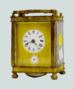French Bell Strike Carriage Clock — Antique Clocks Price Guide