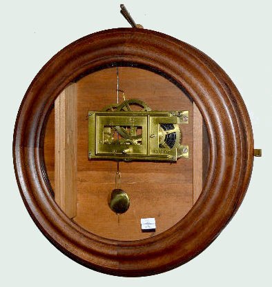 Brewster & Ingraham 15" Gallery Clock Case — Antique Clocks Price Guide