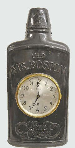 Gilbert "Old Mr. Boston" Shelf Clock — Antique Clocks Price Guide
