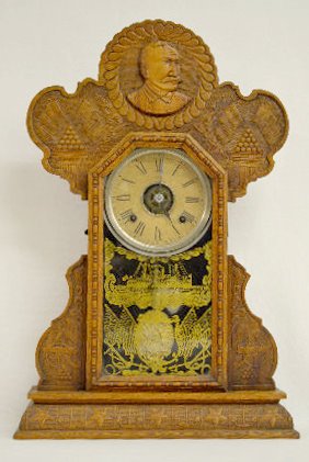 Ingraham "Admiral Dewey" Kitchen Clock — Antique Clocks Price Guide