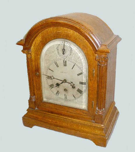 Gustav Becker Westminster Chime Shelf Clock — Antique Clocks Price Guide