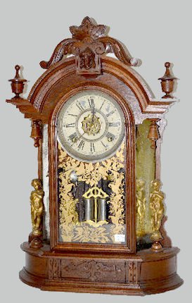 Waterbury "Oxford" Parlor Clock — Antique Clocks Price Guide
