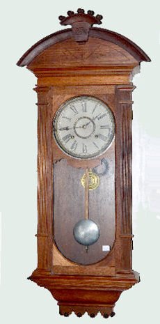 Walnut Waterbury "Ontario" Wall Clock — Antique Clocks Price Guide