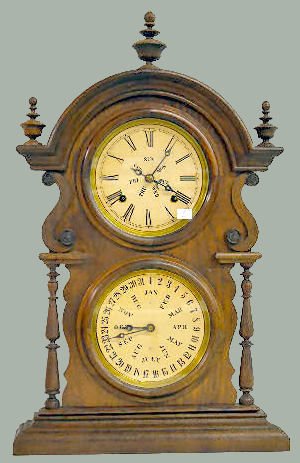 EN Welch Wagner BW Calendar Clock — Antique Clocks Price Guide