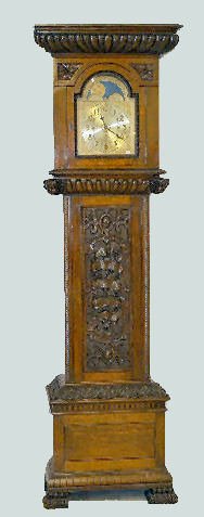 Seth Thomas Carved 5 Bell Tall Case Clock — Antique Clocks Price Guide