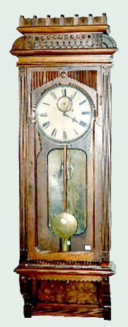 Walnut Gilbert No. 11 Regulator Clock, Variant — Antique Clocks Price Guide