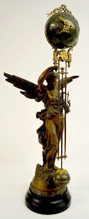Ansonia "Gloria" Ball Swing Clock — Antique Clocks Price Guide