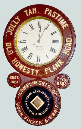 Baird "Jolly Tar" Advertising Clock — Antique Clocks Price Guide