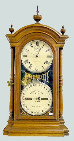 Southern "Fashion No. 3" Calendar Shelf Clock — Antique Clocks Price Guide