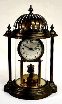 400 Day German Hooded Torsion Hat Clock — Antique Clocks Price Guide