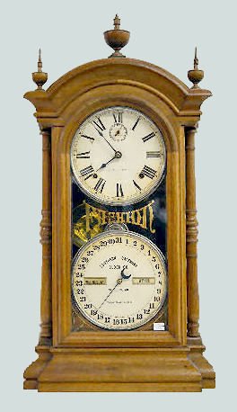 Southern Calendar Clock Co. Fashion No. 3 Clock — Antique Clocks Price Guide
