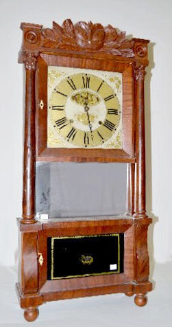 C&LC Ives American Triple Decker Clock — Antique Clocks Price Guide