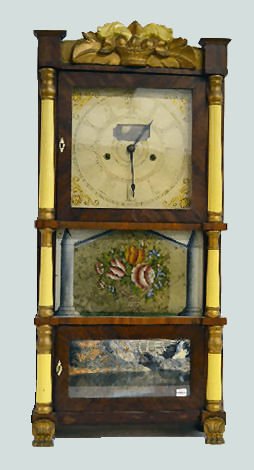 Upson, Merriman & Co. Triple Decker Clock — Antique Clocks Price Guide