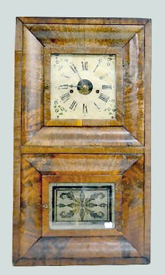 Forestville, CT Weight Driven Shelf Clock — Antique Clocks Price Guide