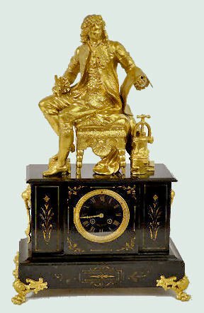 L. P. Japy & Cie 1878 Slate Mantel Clock — Antique Clocks Price Guide