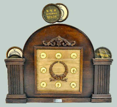 Animated Jewelry Store Window Display — Antique Clocks Price Guide