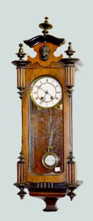 German Lady Head RA Clock — Antique Clocks Price Guide