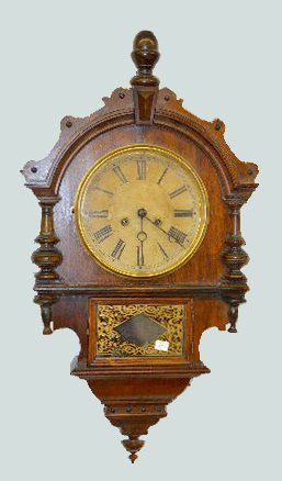 F. Kroeber Hanging Wall Clock — Antique Clocks Price Guide