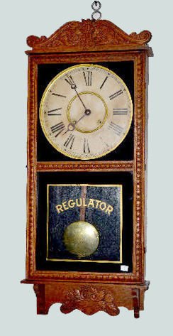 Gilbert Oak "Observatory" Store Regulator — Antique Clocks Price Guide