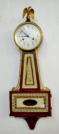 Seth Thomas T & S Banjo Clock — Antique Clocks Price Guide