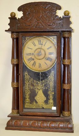 Gilbert "Eureka" Shelf Clock — Antique Clocks Price Guide