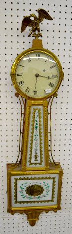 S. Willard Patent Weight Driven Banjo Clock — Antique Clocks Price Guide