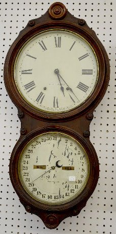 Seth Thomas Office Wall Calendar No. 6 Clock — Antique Clocks Price Guide
