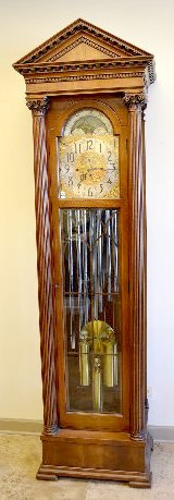 Colonial 9 Tube Large Grandfather Clock — Antique Clocks Price Guide