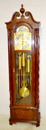 Herschedes "Haverford" 9 Tube Grandfather — Antique Clocks Price Guide