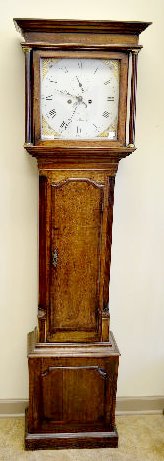 R Webster, Shrewsbury Calendar Grandfather Clock — Antique Clocks Price Guide