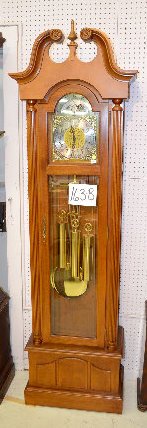 Baldwin 3 Weight W.M.C. Grandfather Clock — Antique Clocks Price Guide