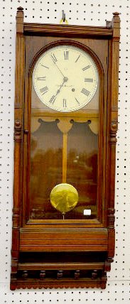 Seth Thomas "Queen Anne No. 1" Walnut Clock — Antique Clocks Price Guide