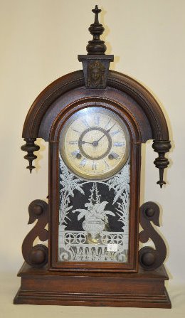 Ansonia "Parisian" Tear Drop Parlor Clock — Antique Clocks Price Guide