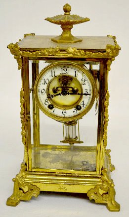 New Haven "Tycoon" Crystal Regulator Clock — Antique Clocks Price Guide