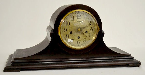 Ansonia Tambour WMC Chiming Mantel Clock — Antique Clocks Price Guide