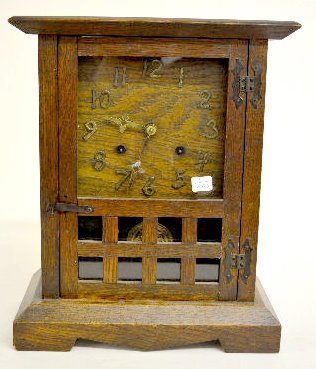 New Haven Mission Oak "Los Alamos" Shelf Clock — Antique Clocks Price Guide