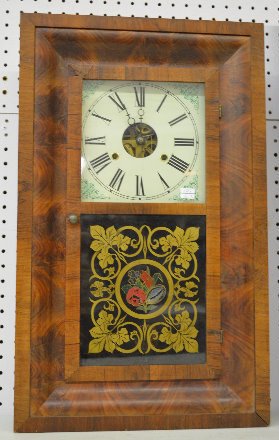 Seth Thomas Walnut Veneer O.G. Clock — Antique Clocks Price Guide