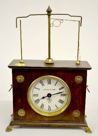 Jerome & Co. Flying Pendulum Clock — Antique Clocks Price Guide
