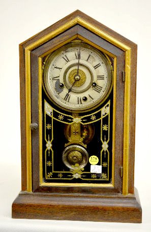 New Haven "Gothic Gem V.P." Mantel Clock — Antique Clocks Price Guide