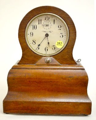 Jansen Clock Co. "TimeLite" Alarm Clock — Antique Clocks Price Guide