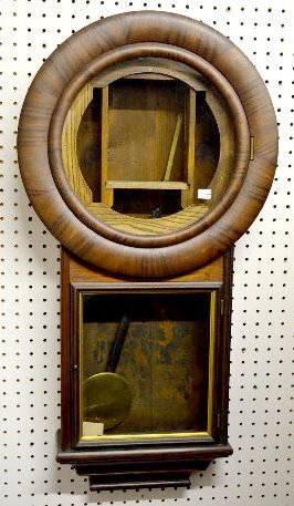 Rosewood Round Head Regulator Case — Antique Clocks Price Guide
