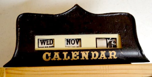 Cast Iron Calendar Top Mechanism — Antique Clocks Price Guide