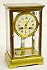 French Tiffany & Co. Crystal Regulator Clock